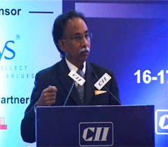Mr S D Shibulal, MD & CEO, Infosys Ltd at the Inaugural session of the Industry-IT Summit 2014